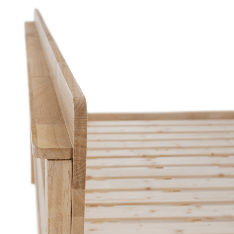Casa si Gradina - Mobilier - Paturi si accesorii - Paturi - Pat matrimonial, 180x200, lemn masiv, natural, NOEMI - Infinity.ro
