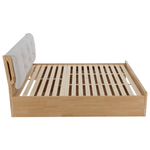 Casa si Gradina - Mobilier - Paturi si accesorii - Paturi - Pat matrimonial, 180x200, lemn masiv, natural, FLORENCIA - Infinity.ro