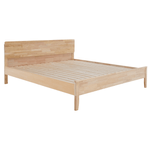 Casa si Gradina - Mobilier - Paturi si accesorii - Paturi - Pat matrimonial, 180x200, lemn masiv, natural, NOEMI - Infinity.ro