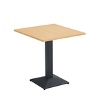Casa si Gradina - Mobilier - Mese si birouri - Mese bucatarie si dining - Masa de sufragerie bistro, stejar/negru, 70x70 cm, RINALDO TYP 1 - Infinity.ro