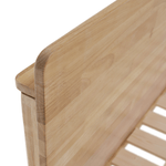 Casa si Gradina - Mobilier - Paturi si accesorii - Paturi - Pat matrimonial, 180x200, lemn masiv, natural, NOEMI - Infinity.ro