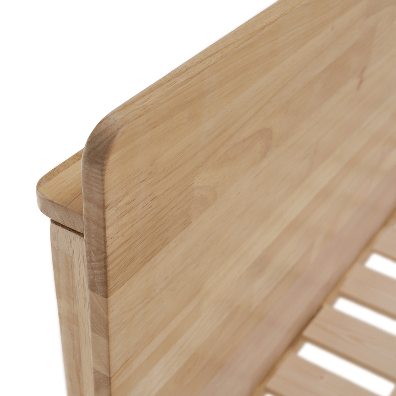 Casa si Gradina - Mobilier - Paturi si accesorii - Paturi - Pat matrimonial, 180x200, lemn masiv, natural, NOEMI - Infinity.ro