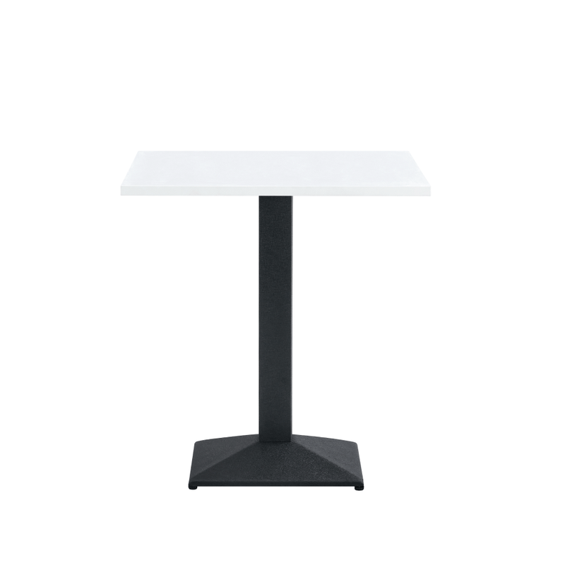 Casa si Gradina - Mobilier - Mese si birouri - Mese bucatarie si dining - Masa de sufragerie bistro, alb/negru, 70x70 cm, RINALDO TYP 1 - Infinity.ro
