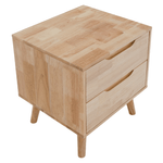 Casa si Gradina - Mobilier - Comode si corpuri - Noptiere - Noptiera, lemn masiv, naturala, BRUNI - Infinity.ro