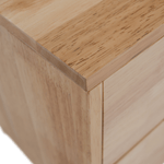 Casa si Gradina - Mobilier - Comode si corpuri - Noptiere - Noptiera, lemn masiv, naturala, BRUNI - Infinity.ro