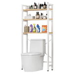 Casa si Gradina - Mobilier - Mobilier baie - Etajere baie - Raft deasupra toaletei, stejar natural/alb, BALRAM - Infinity.ro