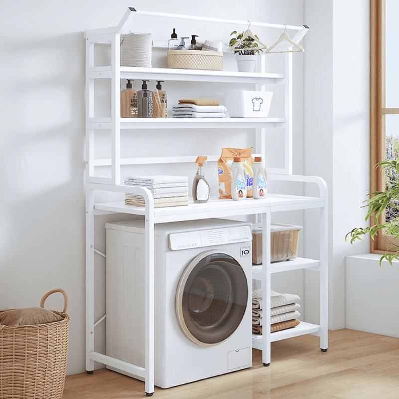Casa si Gradina - Mobilier - Mobilier baie - Etajere baie - Raft deasupra masinii de spalat, alb, JABIR - Infinity.ro