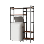 Casa si Gradina - Mobilier - Mobilier baie - Etajere baie - Raft deasupra masinii de spalat, stejar inchis/negru, DELSIN - Infinity.ro