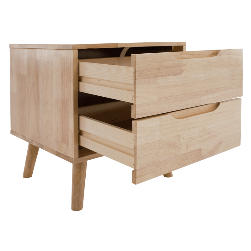 Casa si Gradina - Mobilier - Comode si corpuri - Noptiere - Noptiera, lemn masiv, naturala, BRUNI - Infinity.ro