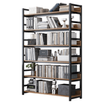Casa si Gradina - Mobilier - Biblioteci si rafturi - Etajere - Raft, stejar inchis/negru, JANEL TYP 2 - Infinity.ro