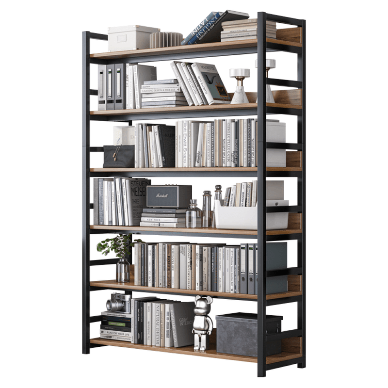 Casa si Gradina - Mobilier - Biblioteci si rafturi - Etajere - Raft, stejar inchis/negru, JANEL TYP 2 - Infinity.ro