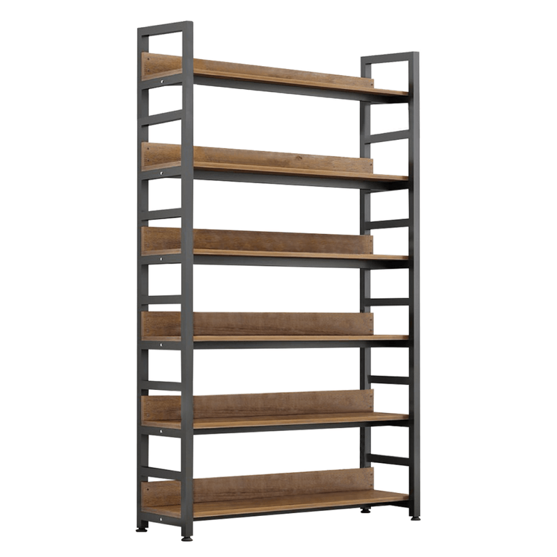 Casa si Gradina - Mobilier - Biblioteci si rafturi - Etajere - Raft, stejar inchis/negru, JANEL TYP 2 - Infinity.ro