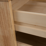 Casa si Gradina - Mobilier - Comode si corpuri - Noptiere - Noptiera, lemn masiv, naturala, BRUNI - Infinity.ro