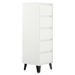 Casa si Gradina - Mobilier - Comode si corpuri - Comode - Comoda, alba, BOGAN 5S40 - Infinity.ro