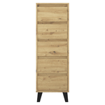 Casa si Gradina - Mobilier - Comode si corpuri - Comode - Comoda, stejar artisan, BOGAN 5S40 - Infinity.ro