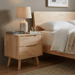 Casa si Gradina - Mobilier - Comode si corpuri - Noptiere - Noptiera, lemn masiv, naturala, BRUNI - Infinity.ro