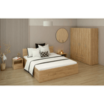 Casa si Gradina - Mobilier - Comode si corpuri - Noptiere - Noptiera, stejar craft auriu, DOLI - Infinity.ro