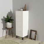 Casa si Gradina - Mobilier - Comode si corpuri - Comode - Comoda, alba, BOGAN 5S40 - Infinity.ro