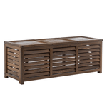 Casa si Gradina - Gradina si terasa - Mobilier exterior - Dulapuri si lazi depozitare exterior - Cutie de depozitare pentru gradina, maro, LADAM - Infinity.ro