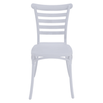 Casa si Gradina - Gradina si terasa - Mobilier exterior - Scaune si sezlonguri gradina - Scaun stivuibil, alb, SAVITO - Infinity.ro