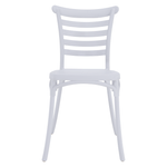 Casa si Gradina - Gradina si terasa - Mobilier exterior - Scaune si sezlonguri gradina - Scaun stivuibil, alb, SAVITO - Infinity.ro