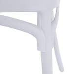 Casa si Gradina - Gradina si terasa - Mobilier exterior - Scaune si sezlonguri gradina - Scaun stivuibil, alb, SAVITO - Infinity.ro