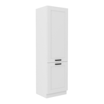 Casa si Gradina - Mobilier - Seturi de mobilier - Seturi bucatarie - Dulap inalt, cu rafturi, alb, LULA 60 DK-210 2F - Infinity.ro