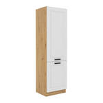 Casa si Gradina - Mobilier - Seturi de mobilier - Seturi bucatarie - Dulap inalt, stejar artizan/alb, LULA 60 DK-210 2F - Infinity.ro