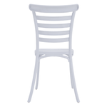 Casa si Gradina - Gradina si terasa - Mobilier exterior - Scaune si sezlonguri gradina - Scaun stivuibil, alb, SAVITO - Infinity.ro