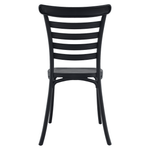 Casa si Gradina - Gradina si terasa - Mobilier exterior - Scaune si sezlonguri gradina - Scaun stivuibil, negru, SAVITO - Infinity.ro