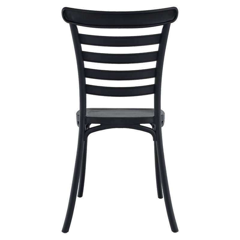 Casa si Gradina - Gradina si terasa - Mobilier exterior - Scaune si sezlonguri gradina - Scaun stivuibil, negru, SAVITO - Infinity.ro