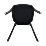 Casa si Gradina - Gradina si terasa - Mobilier exterior - Scaune si sezlonguri gradina - Scaun stivuibil, negru, SAVITO - Infinity.ro