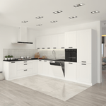 Casa si Gradina - Mobilier - Seturi de mobilier - Seturi bucatarie - Dulap inalt, cu rafturi, alb, LULA 60 DK-210 2F - Infinity.ro