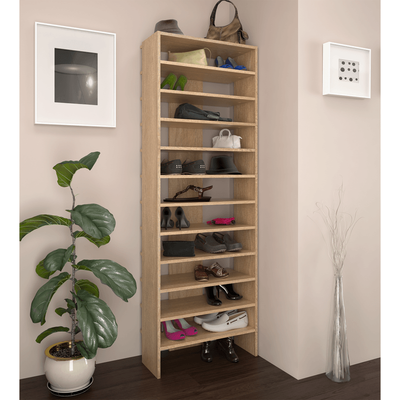 Casa si Gradina - Mobilier - Dulapuri si sifoniere - Dulapuri pantofi - Raft inalt/pantofar, stejar sonoma, OSKI - Infinity.ro