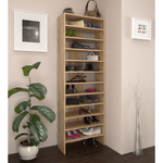Casa si Gradina - Mobilier - Dulapuri si sifoniere - Dulapuri pantofi - Raft inalt/pantofar, stejar artizanal, OSKI - Infinity.ro