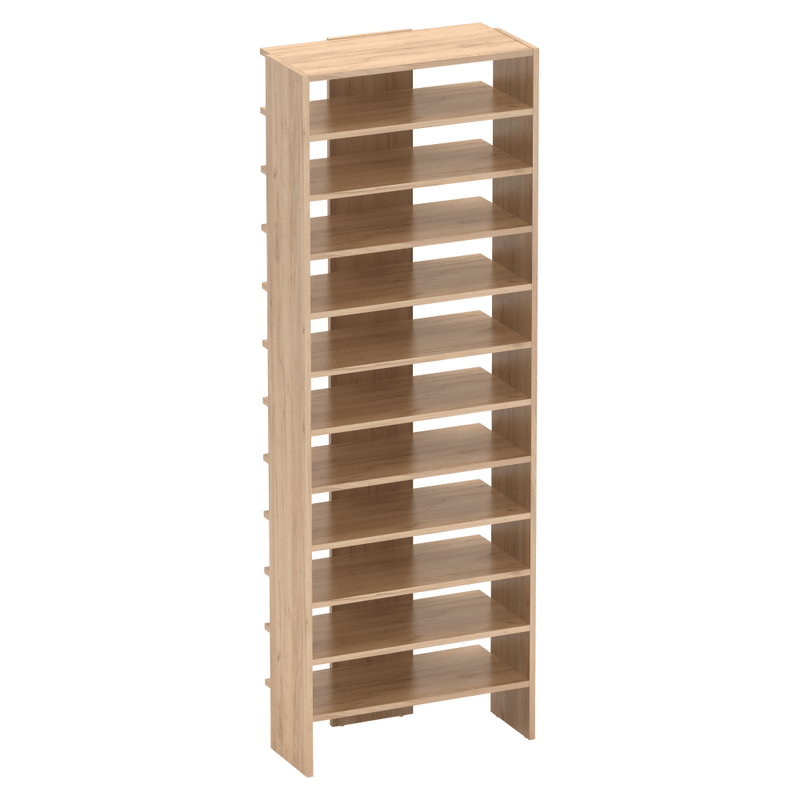 Casa si Gradina - Mobilier - Dulapuri si sifoniere - Dulapuri pantofi - Raft inalt/pantofar, stejar artizanal, OSKI - Infinity.ro