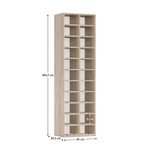 Casa si Gradina - Mobilier - Dulapuri si sifoniere - Dulapuri pantofi - Raft inalt/pantofar, stejar sonoma, IGNO - Infinity.ro