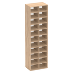 Casa si Gradina - Mobilier - Dulapuri si sifoniere - Dulapuri pantofi - Raft inalt/pantofar, stejar artizanal, IGNO - Infinity.ro