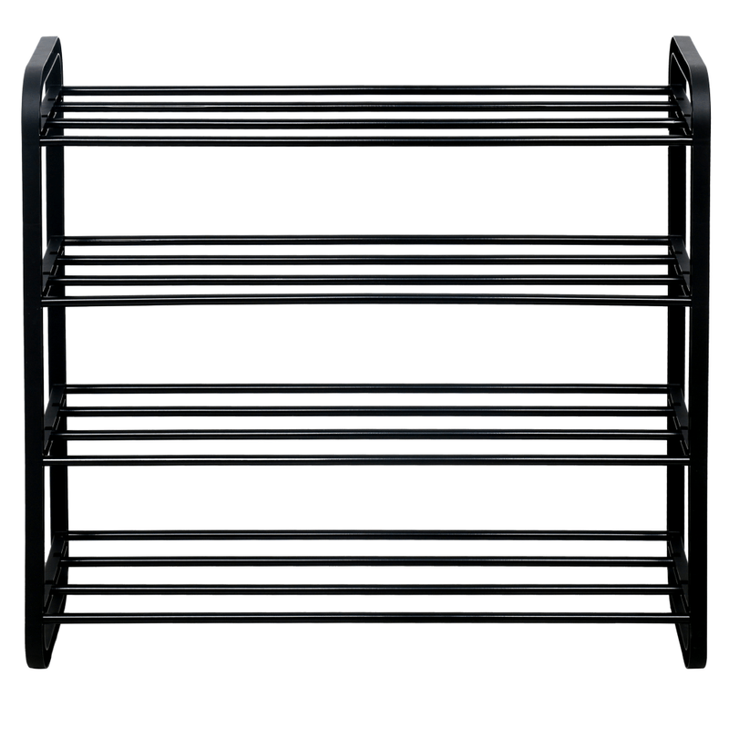 Casa si Gradina - Mobilier - Dulapuri si sifoniere - Dulapuri pantofi - Pantofar, 4 rafturi, negru, FERRUM - Infinity.ro