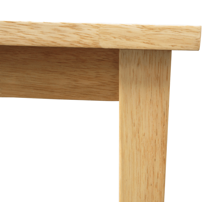 Casa si Gradina - Mobilier - Seturi de mobilier - Seturi mese si scaune - Set de sufragerie 1+4, lemn masiv, natural, LOAK - Infinity.ro