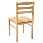 Casa si Gradina - Mobilier - Seturi de mobilier - Seturi mese si scaune - Set de sufragerie 1+4, lemn masiv, natural, LOAK - Infinity.ro