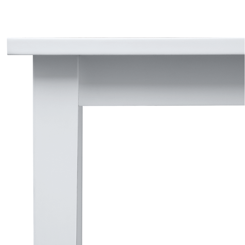 Casa si Gradina - Mobilier - Seturi de mobilier - Seturi mese si scaune - Set de sufragerie 1+4, alb/gri bej, SOMIN - Infinity.ro