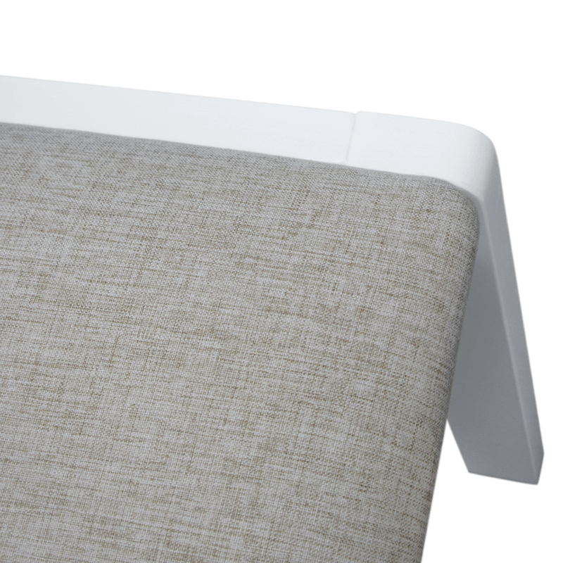 Casa si Gradina - Mobilier - Seturi de mobilier - Seturi mese si scaune - Set de sufragerie 1+4, alb/gri bej, SOMIN - Infinity.ro