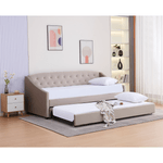 Casa si Gradina - Mobilier - Mobilier copii - Patuturi copii - Pat extensibil, maro-gri Taupe, ALODA - Infinity.ro