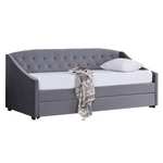 Casa si Gradina - Mobilier - Mobilier copii - Patuturi copii - Pat extensibil, gri, ALODA - Infinity.ro