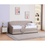 Casa si Gradina - Mobilier - Mobilier copii - Patuturi copii - Pat extensibil, maro-gri Taupe, ALODA - Infinity.ro