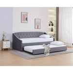 Casa si Gradina - Mobilier - Mobilier copii - Patuturi copii - Pat extensibil, gri, ALODA - Infinity.ro
