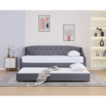Casa si Gradina - Mobilier - Mobilier copii - Patuturi copii - Pat extensibil, gri, ALODA - Infinity.ro