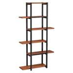 Casa si Gradina - Mobilier - Biblioteci si rafturi - Etajere - Raft, negru/lemn rustic, LEMY - Infinity.ro