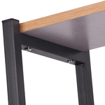 Casa si Gradina - Mobilier - Biblioteci si rafturi - Etajere - Raft, negru/lemn rustic, LEMY - Infinity.ro